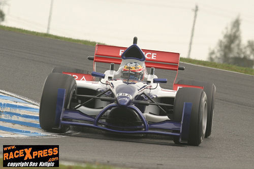 Nicolas Lapierre is snel op Eastern Creek